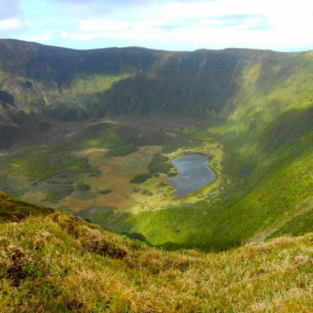 Vista dal bordo della Caldeira, Faial